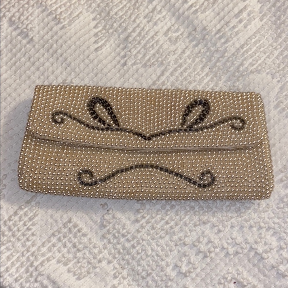 Vintage beaded wallet